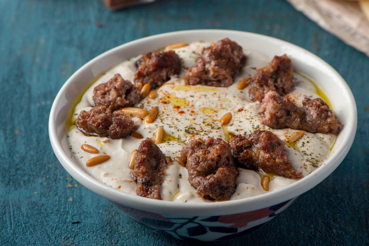 فتة كباب