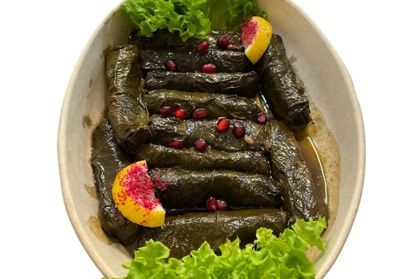 ورق عنب زيت زيتون