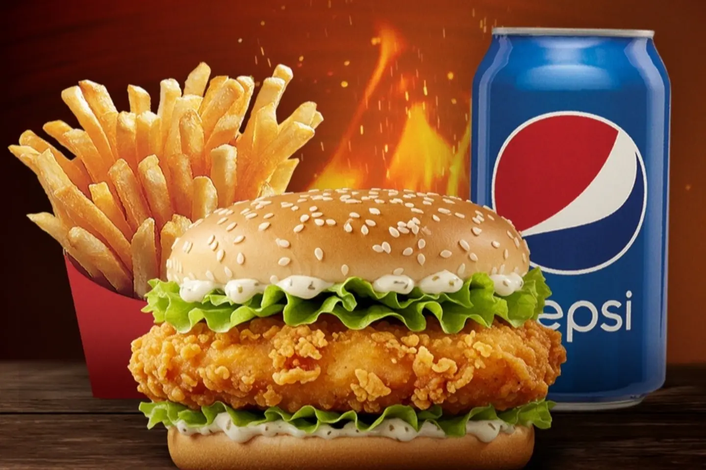 وجبة برجر زنجر