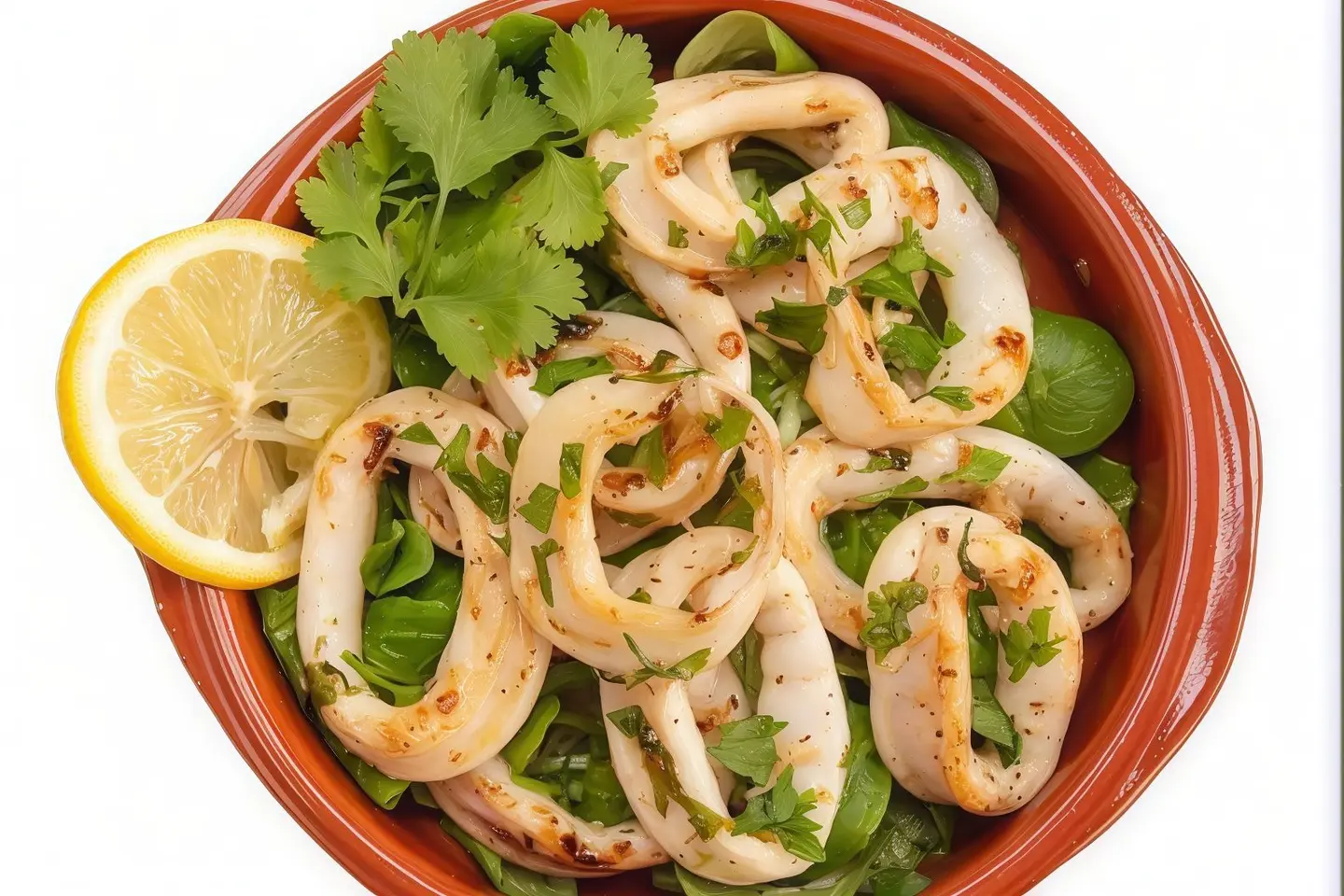 Calamari Lemon Provencal