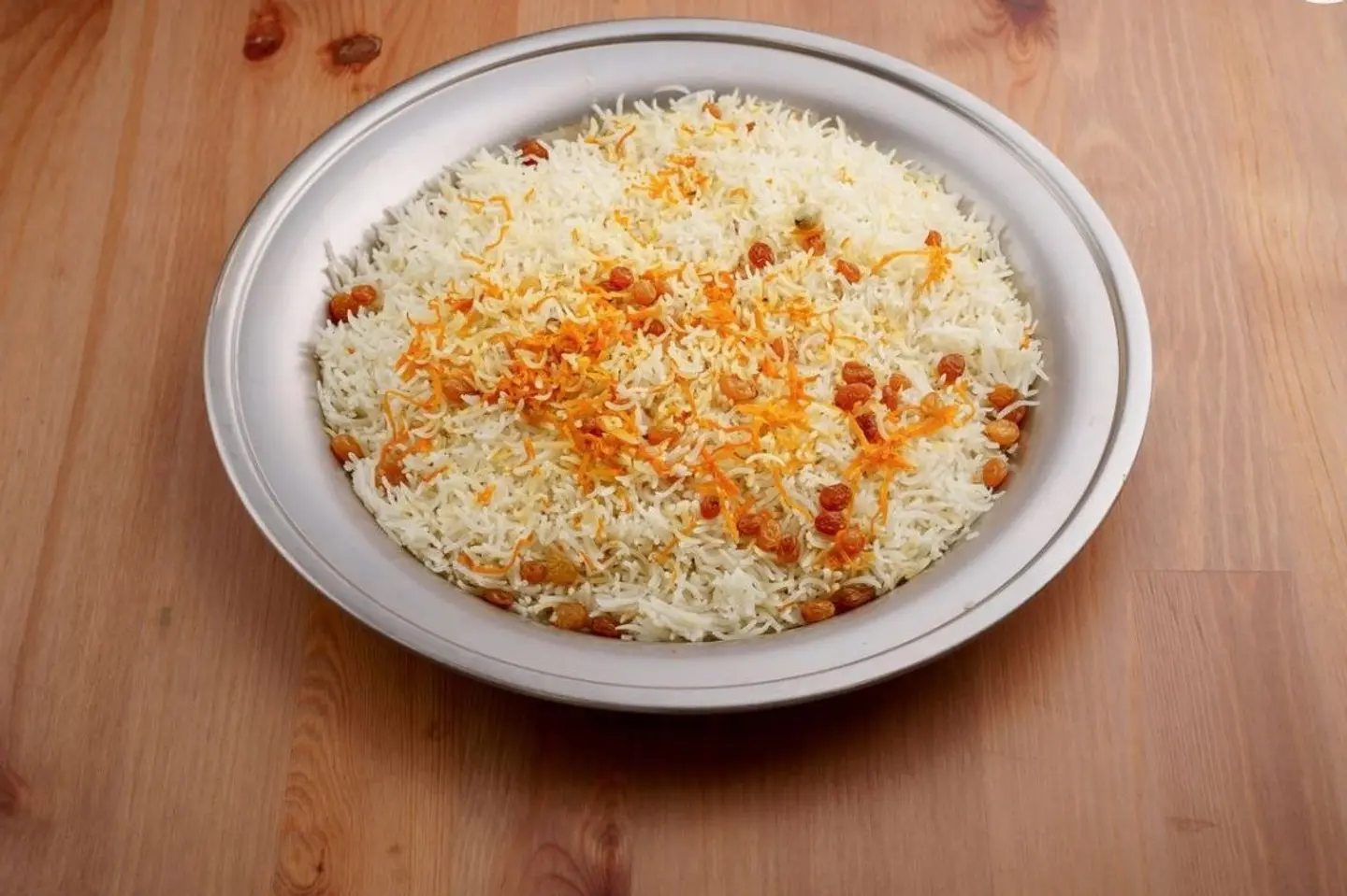 One Person With White Rice