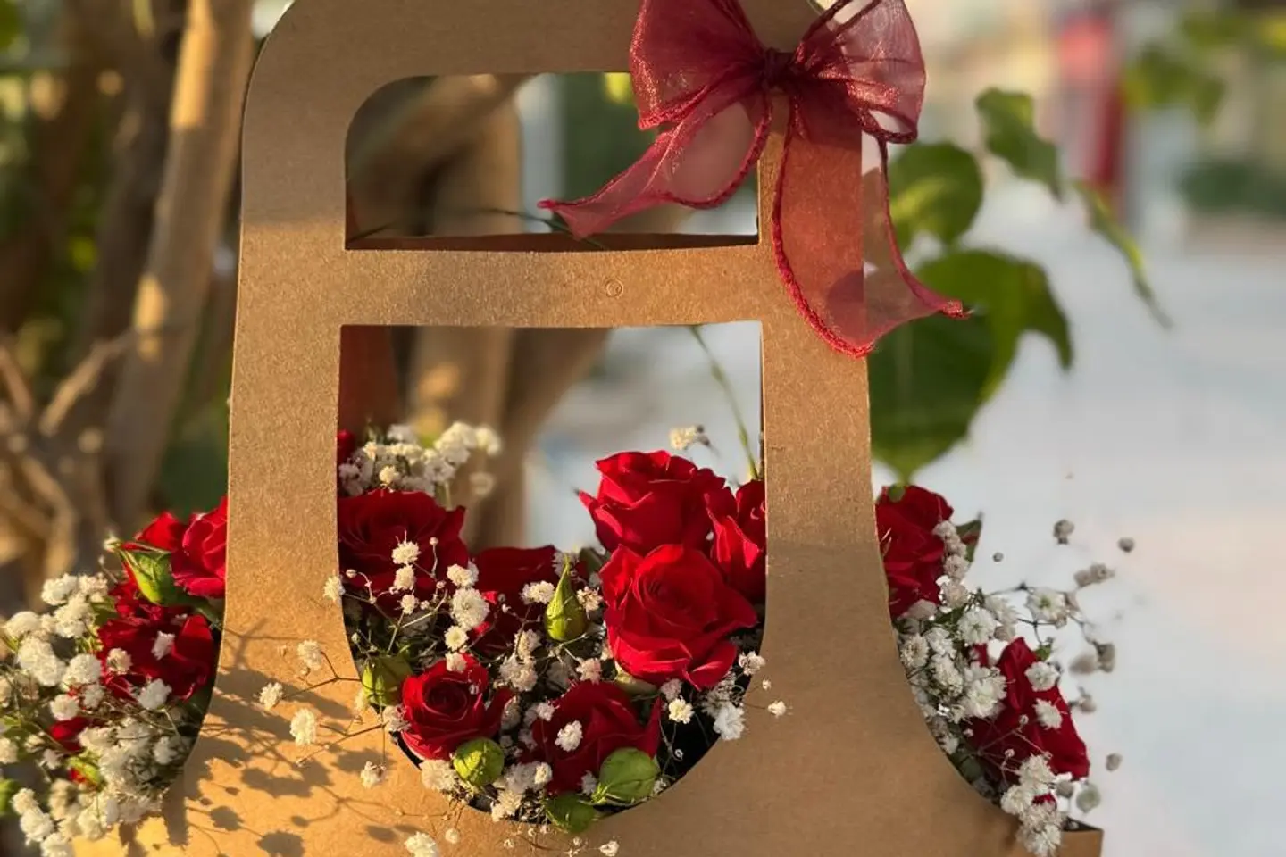 حقيبة ورد فريش فلور