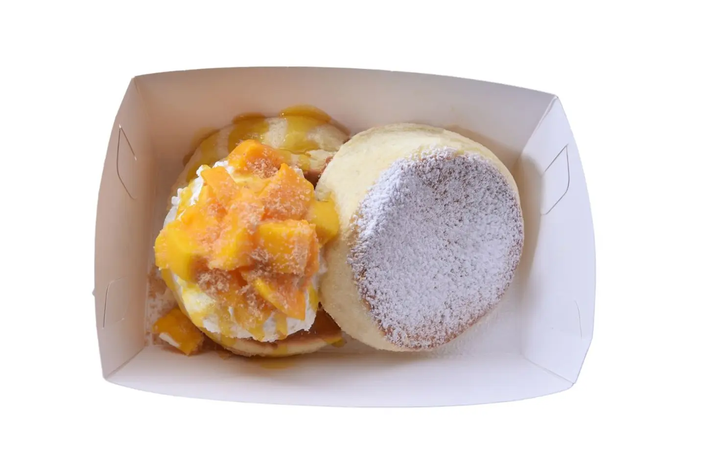 Fluffy Cream With Mango