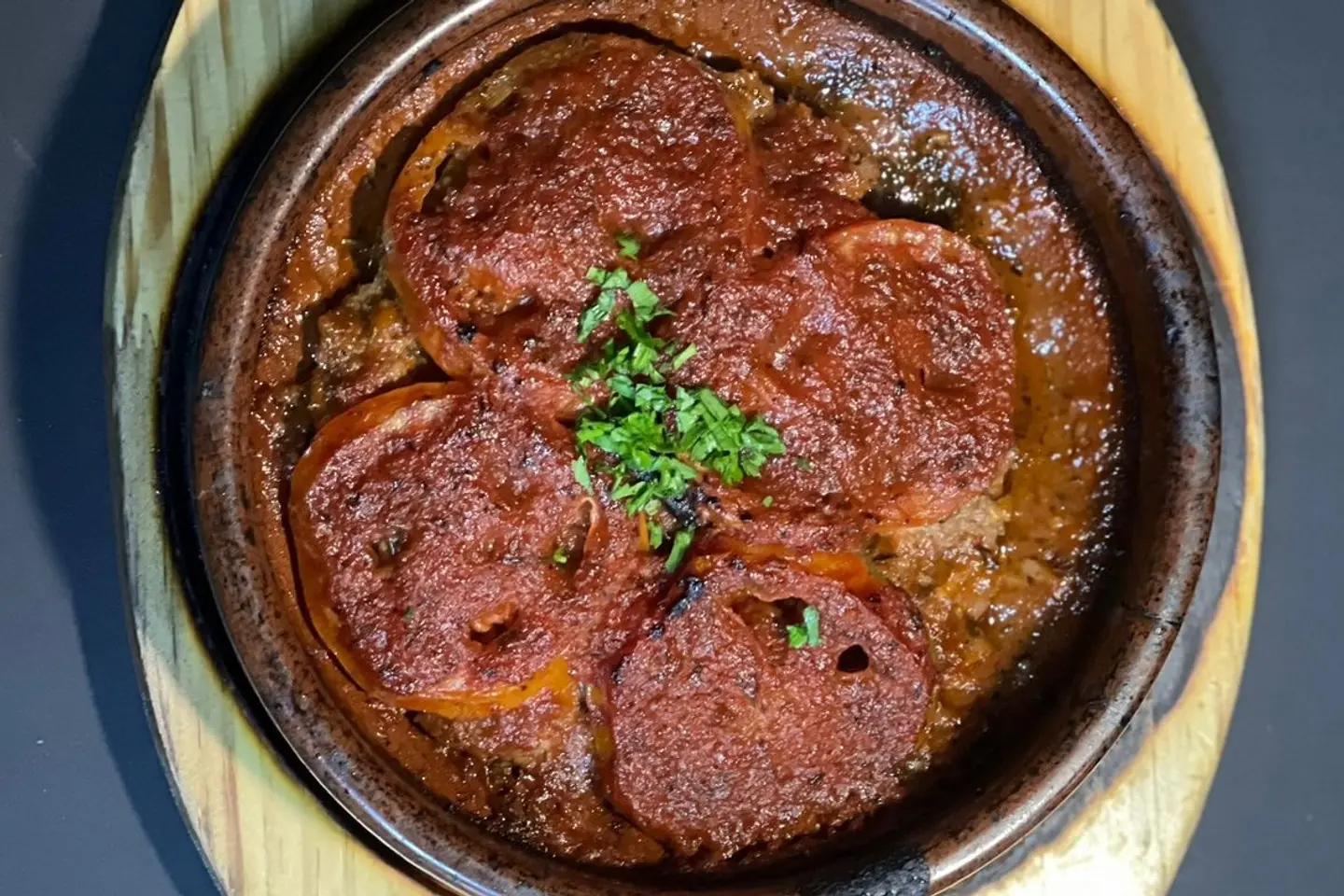 كفتة بصلصه الطماطم