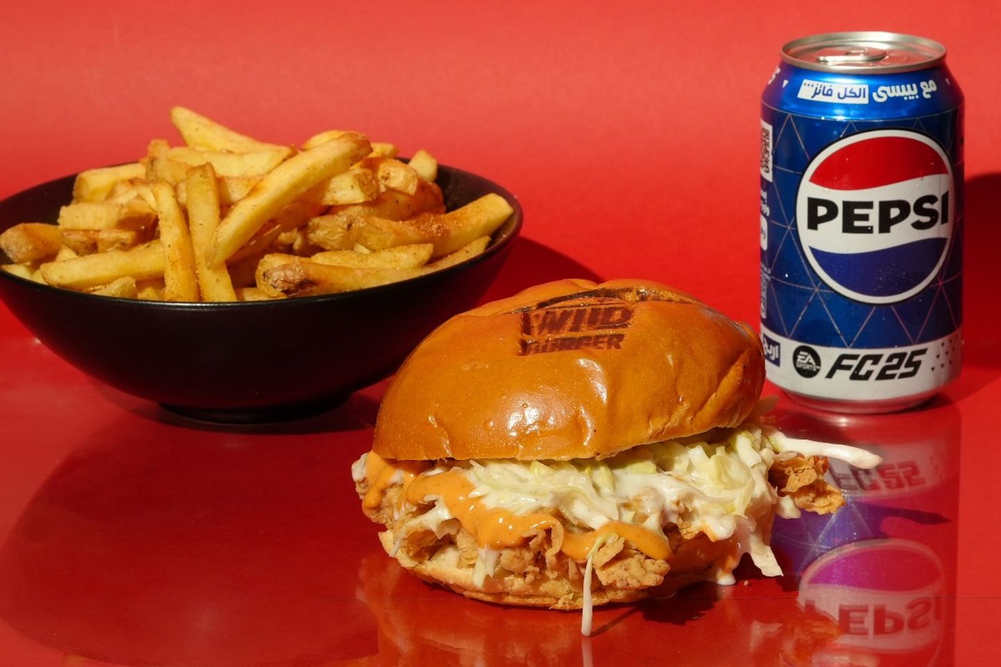 Dynamite Chicken Burger Meal