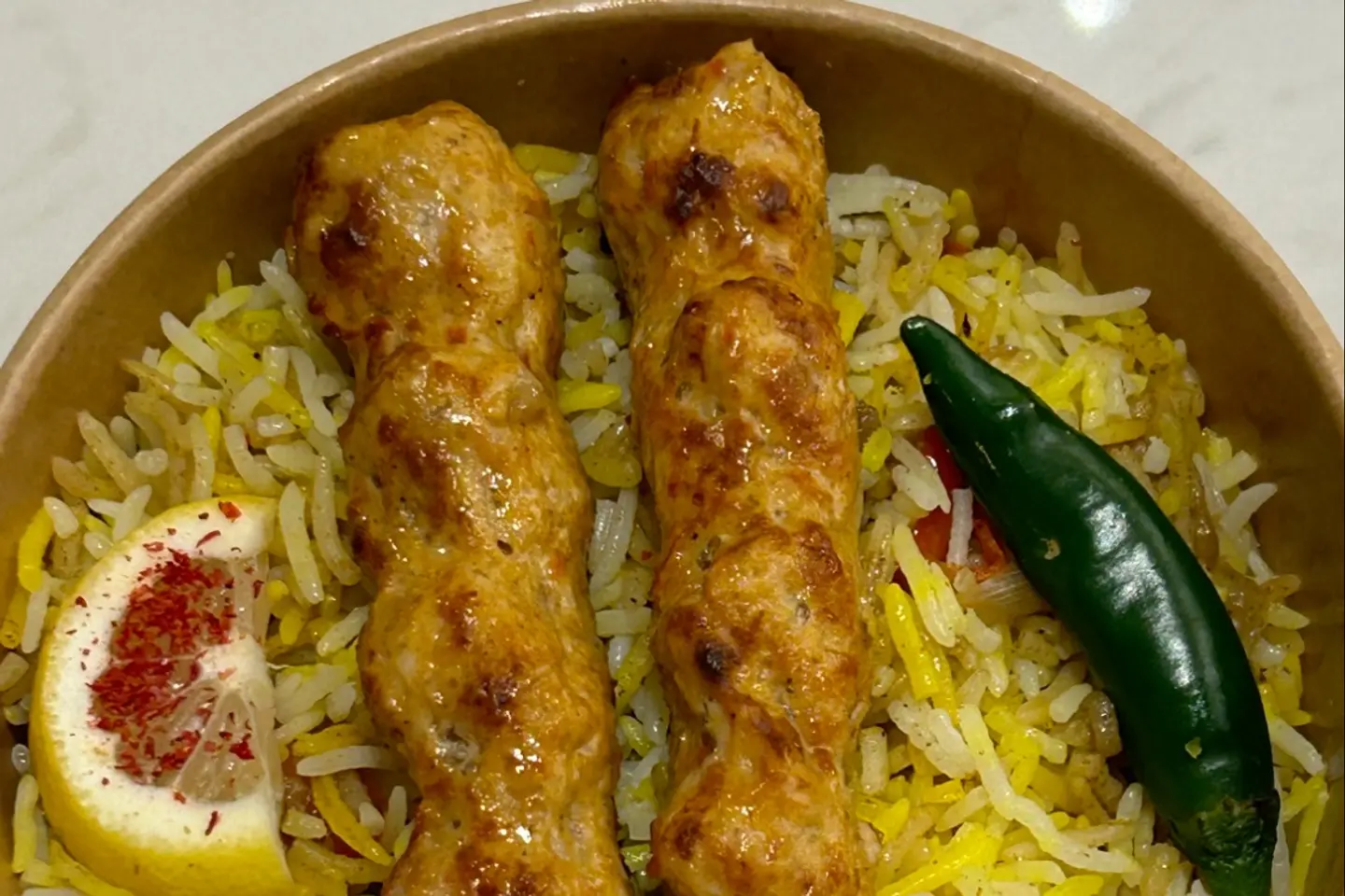 Chicken Kebab Rice