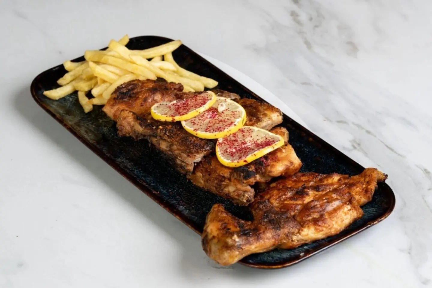 Half Grilled Chicken
