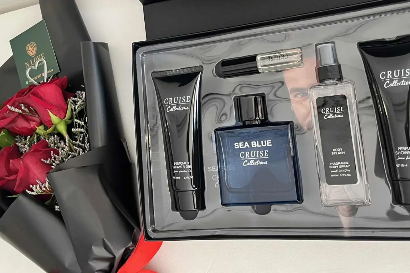 مجموعة العناية بالبشرة للرجال وباقة