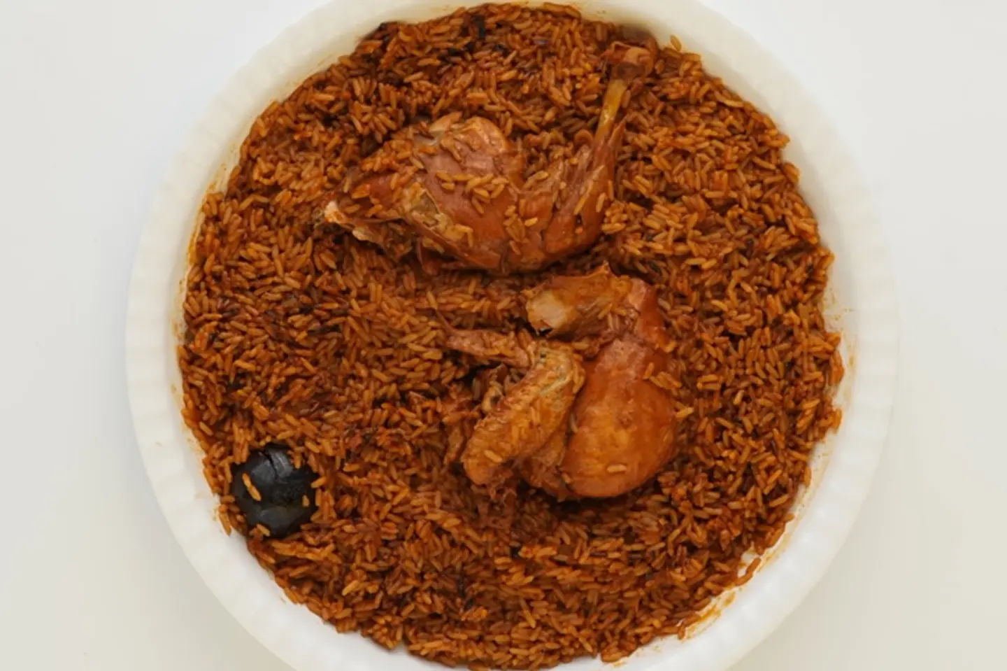 نص حبة دجاج