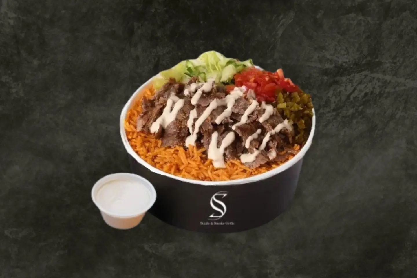 وعاء شاورما لحم البقر