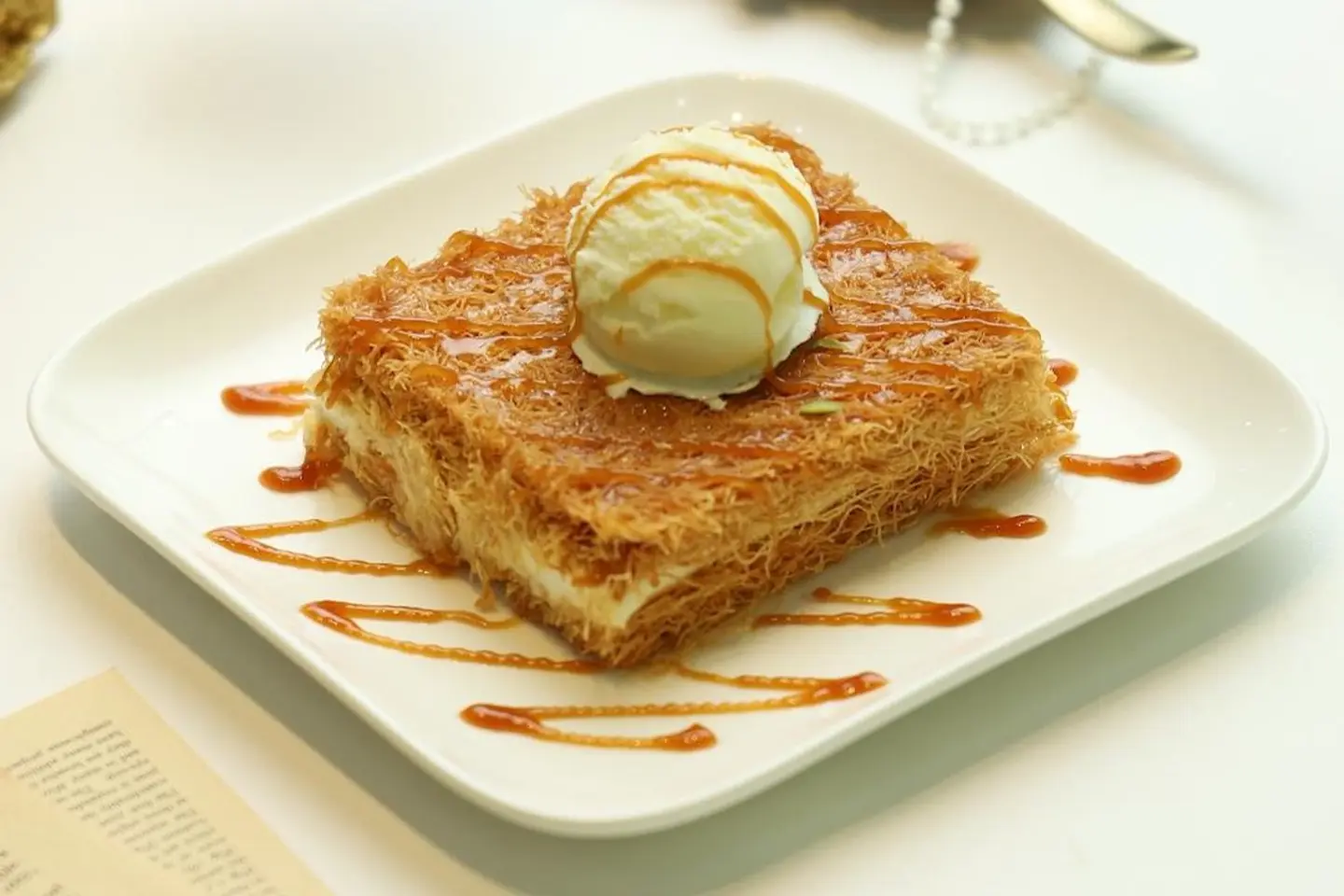 Aasmlyah Kunafa With Cream