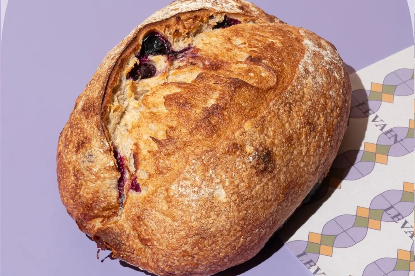 Blueberry Sourdough Loaf
