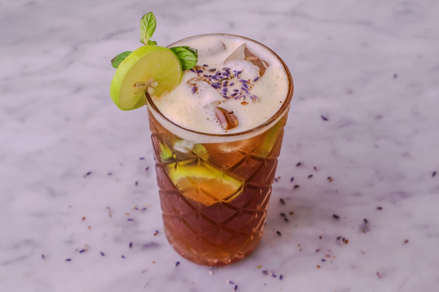 Lavender Ice Tea