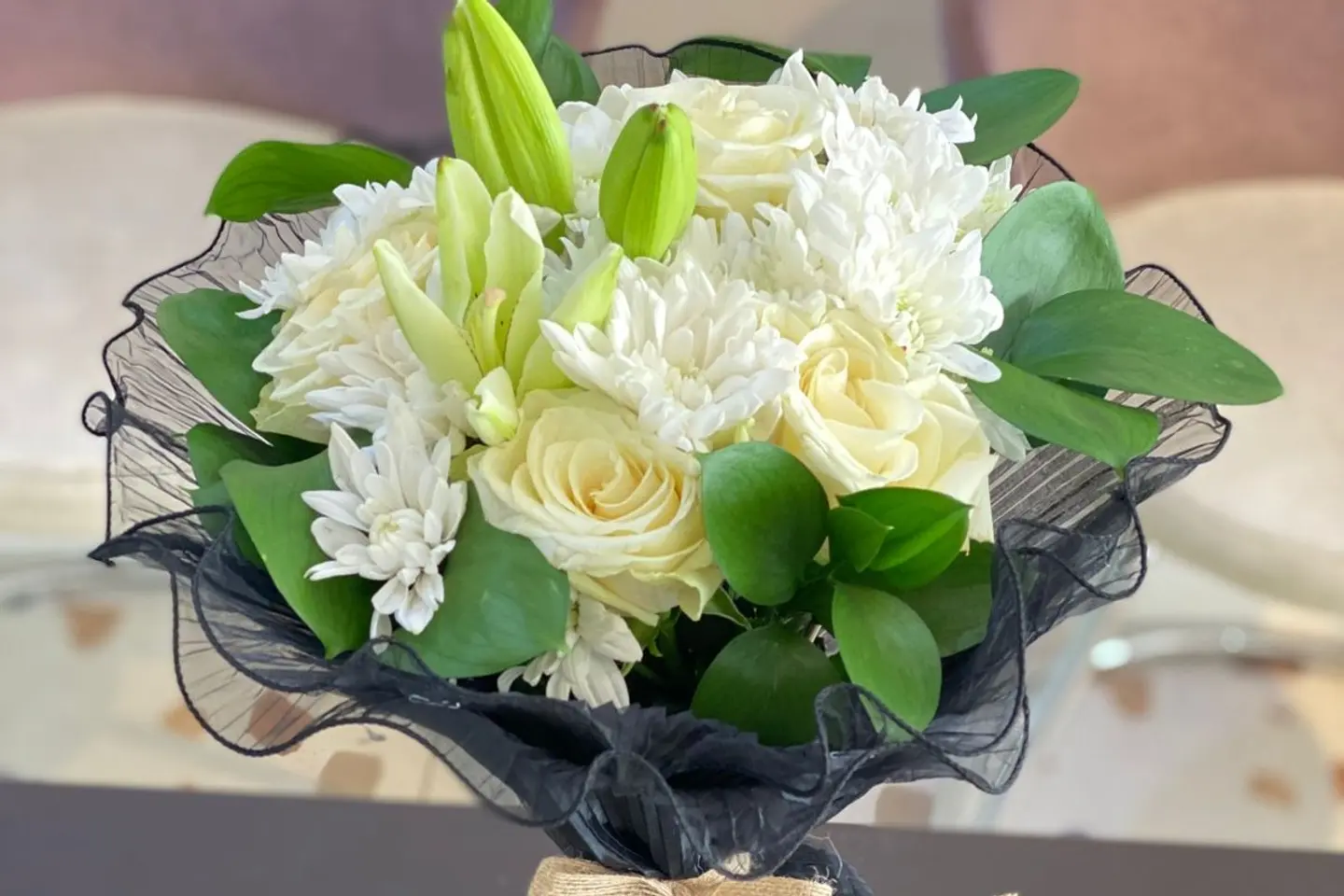 باقة ورد وريحان عشرون