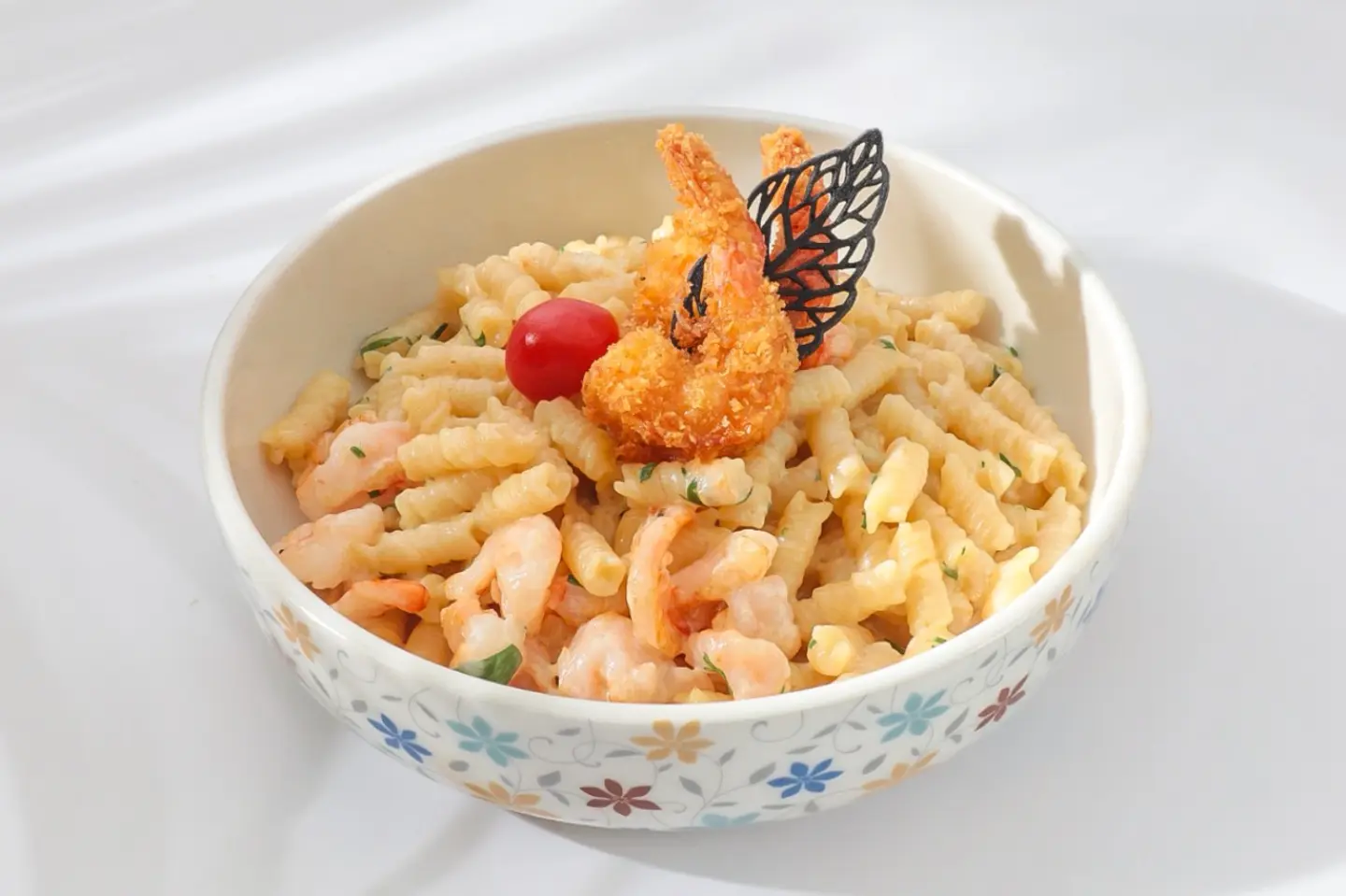 Fusilli With Shrimp