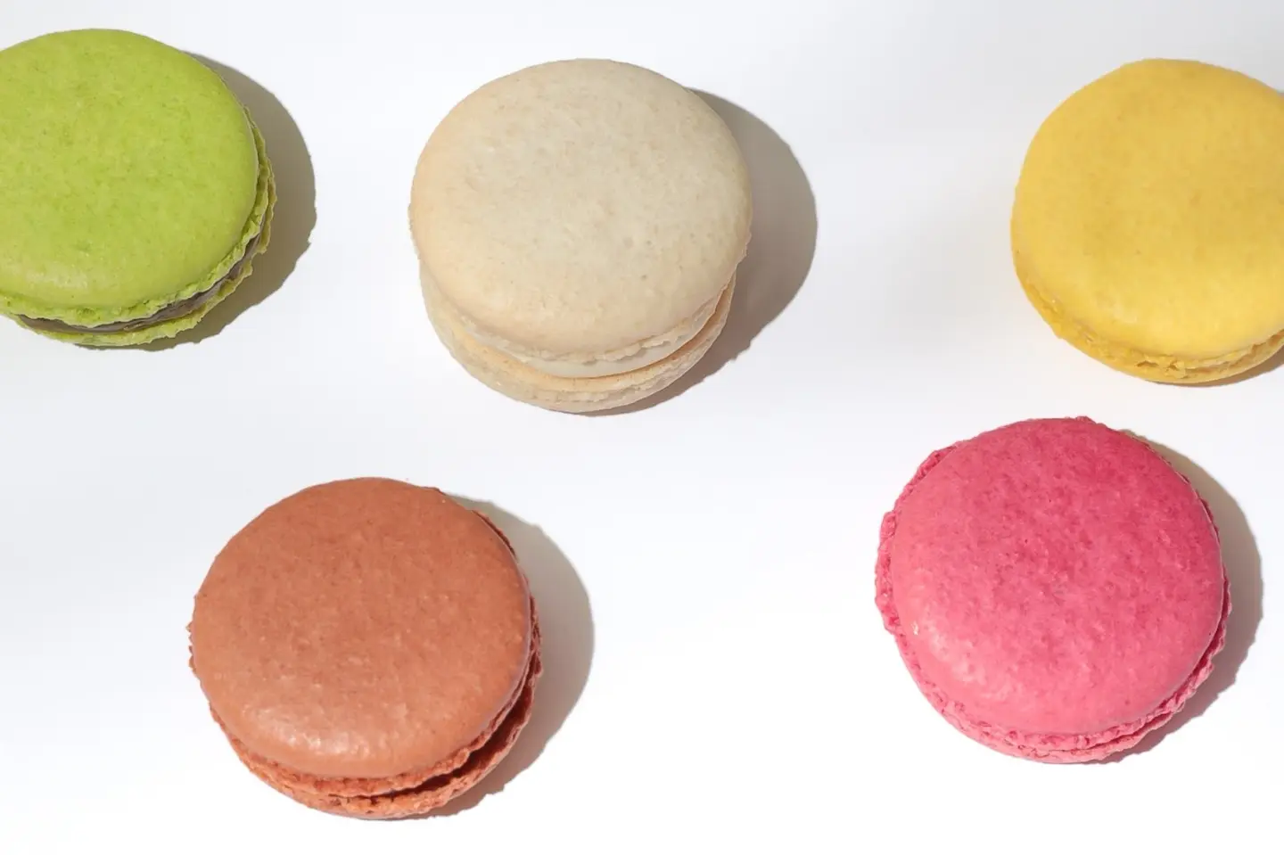 5 Macarons
