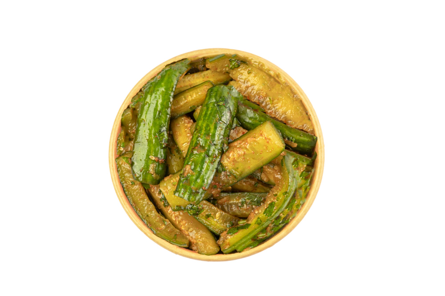 Cucumber Salad With Hot Sauce