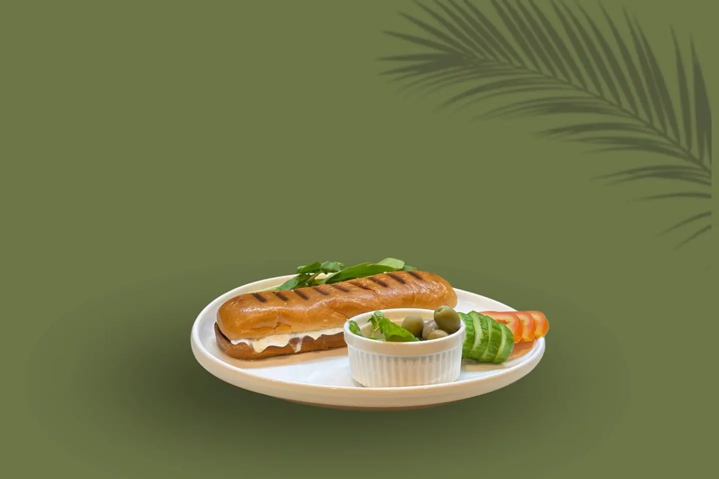 ساندوتش لبنه وعسل