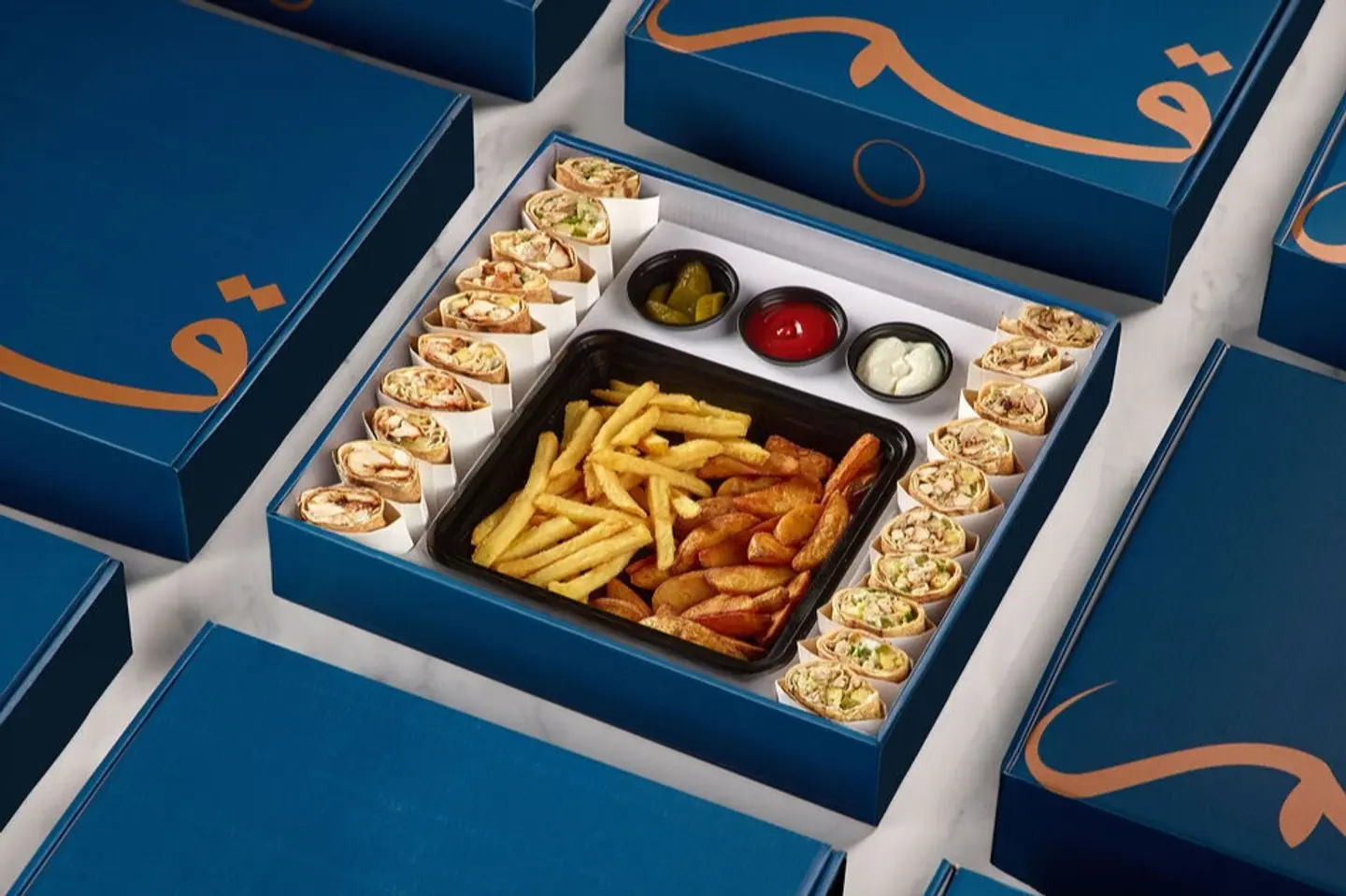 بوكس شاورما مشكل