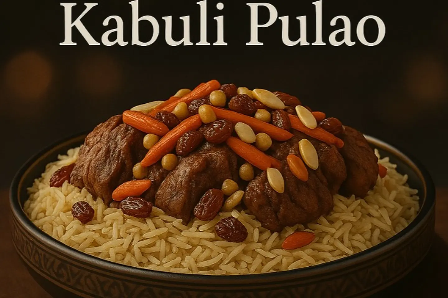 Beef Kabuli Pulao
