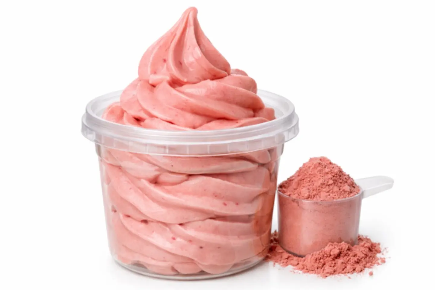 ايسكريم بروتين فروله بالتوت