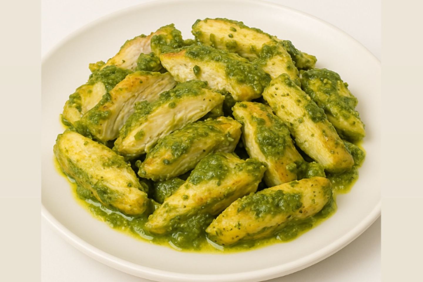 Chicken Pesto With Carb
