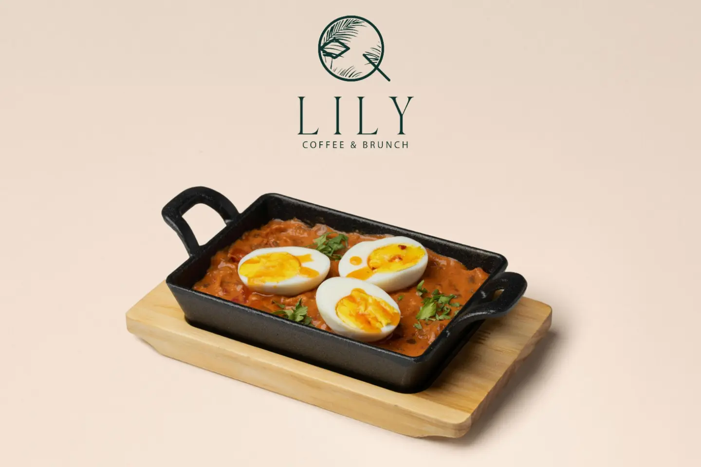 Egg Hamsa With Tahini