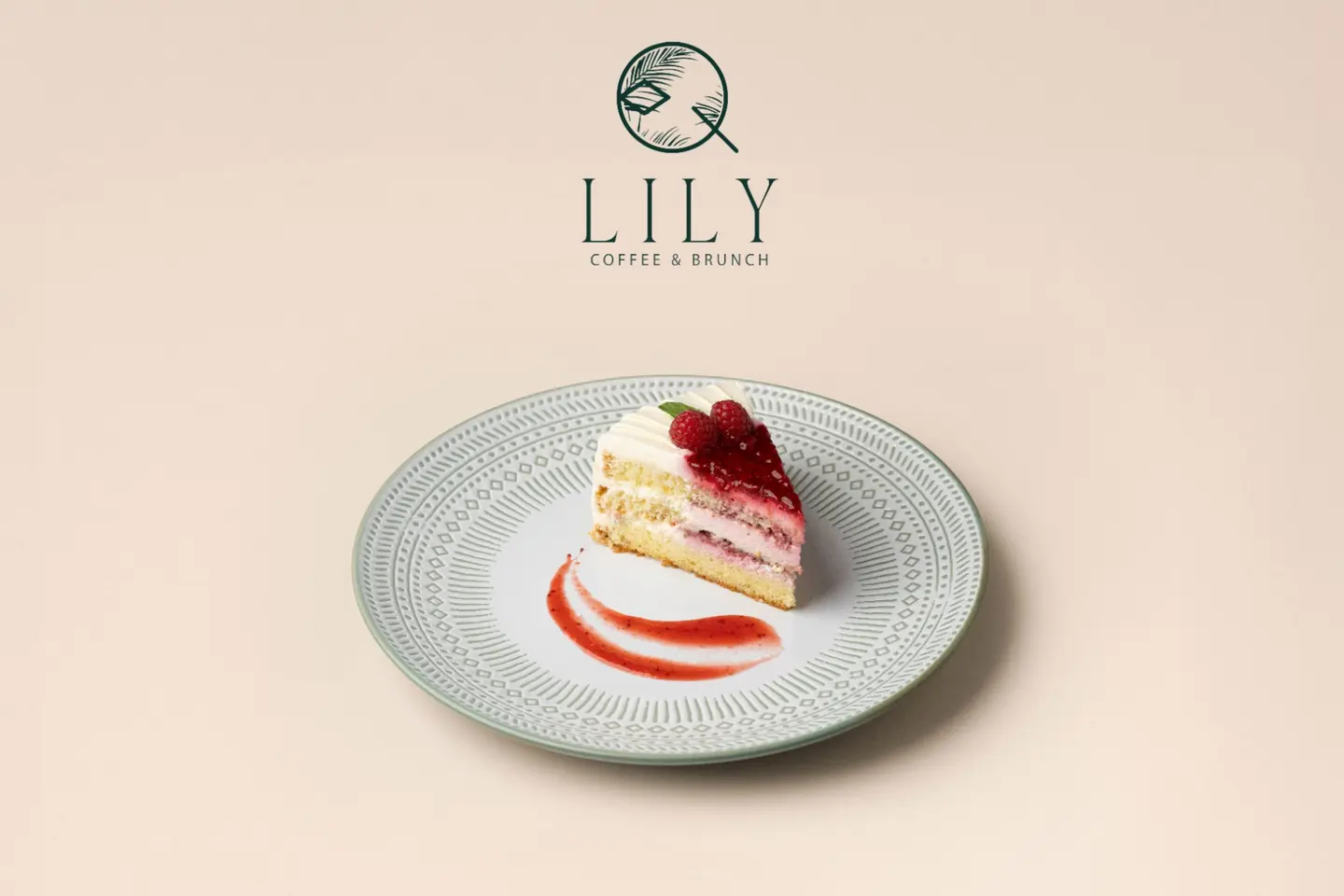 Vanilla Raspberry Cake