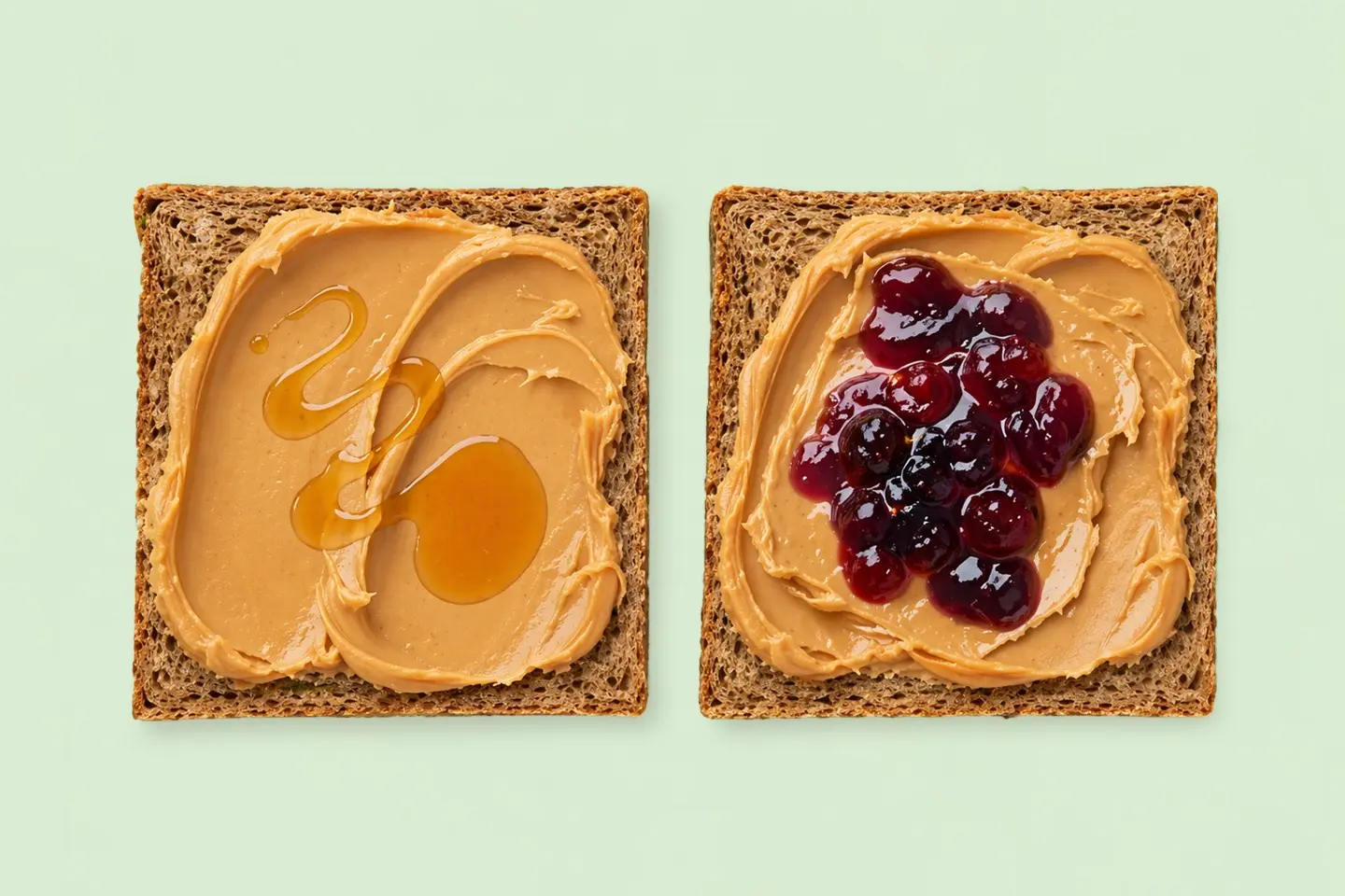 فول سوداني مربى بلو بيري