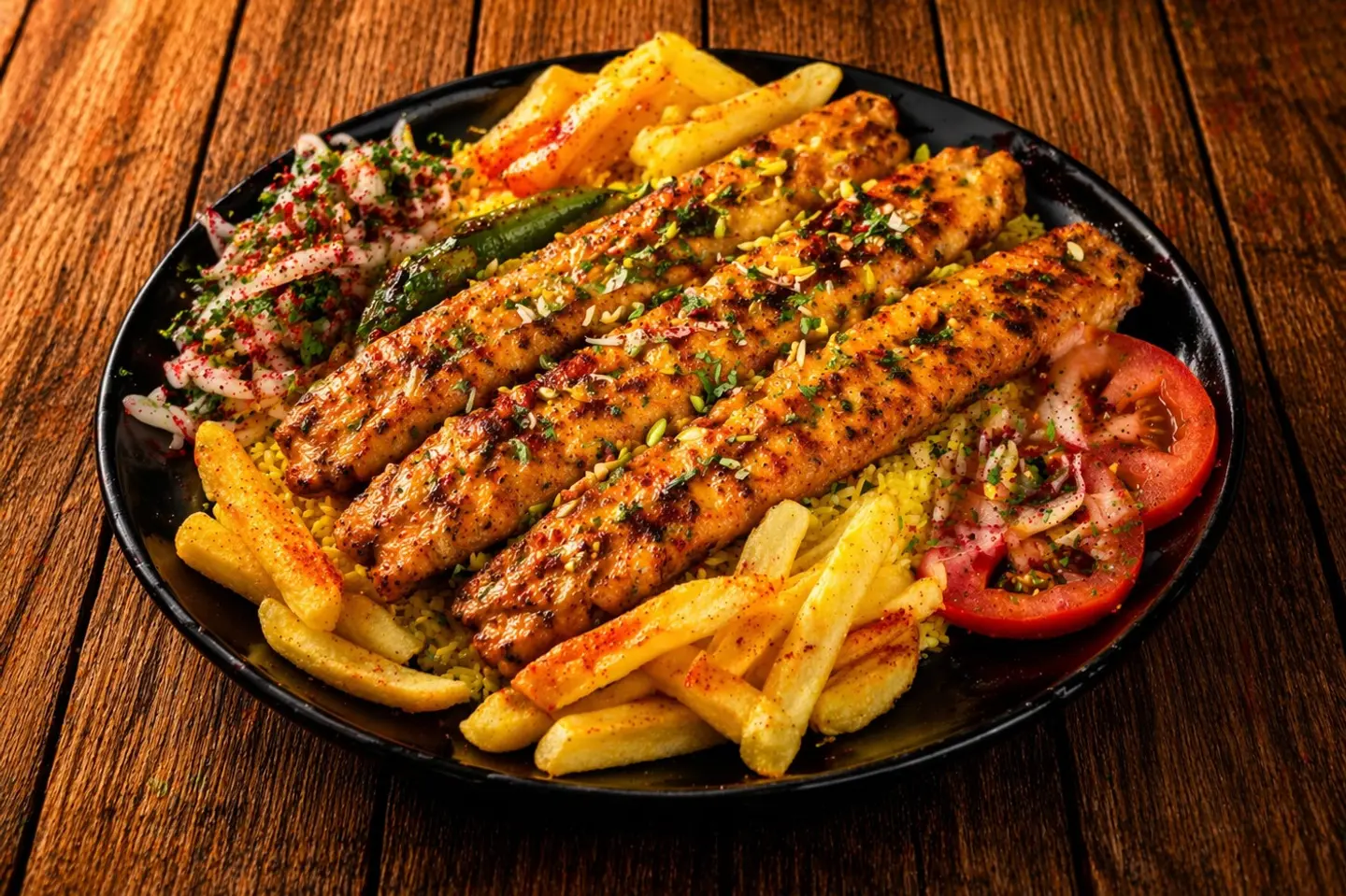 كباب دجاج ( 3 اسياخ )