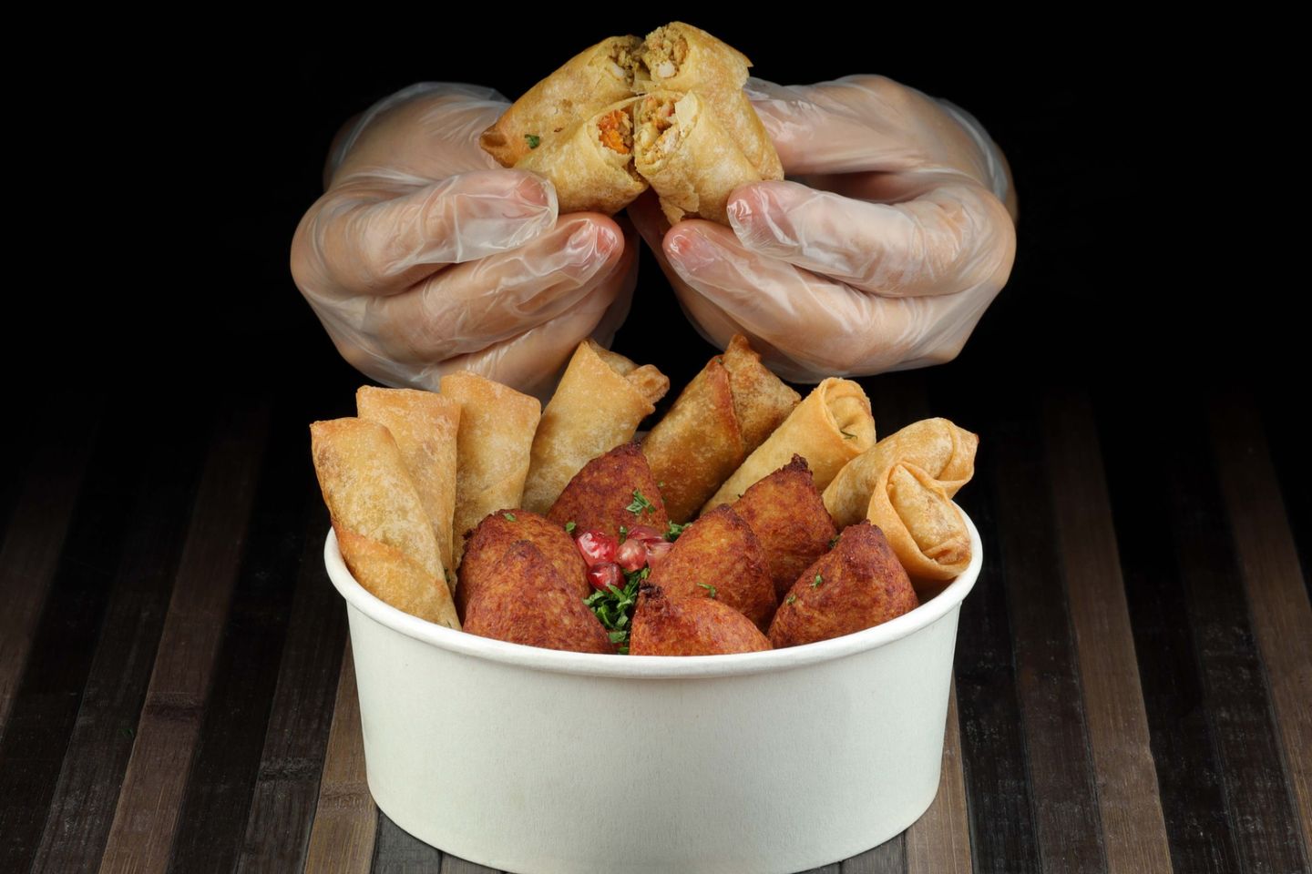 صحن سبرينغ رول (عدد 4 حبة)