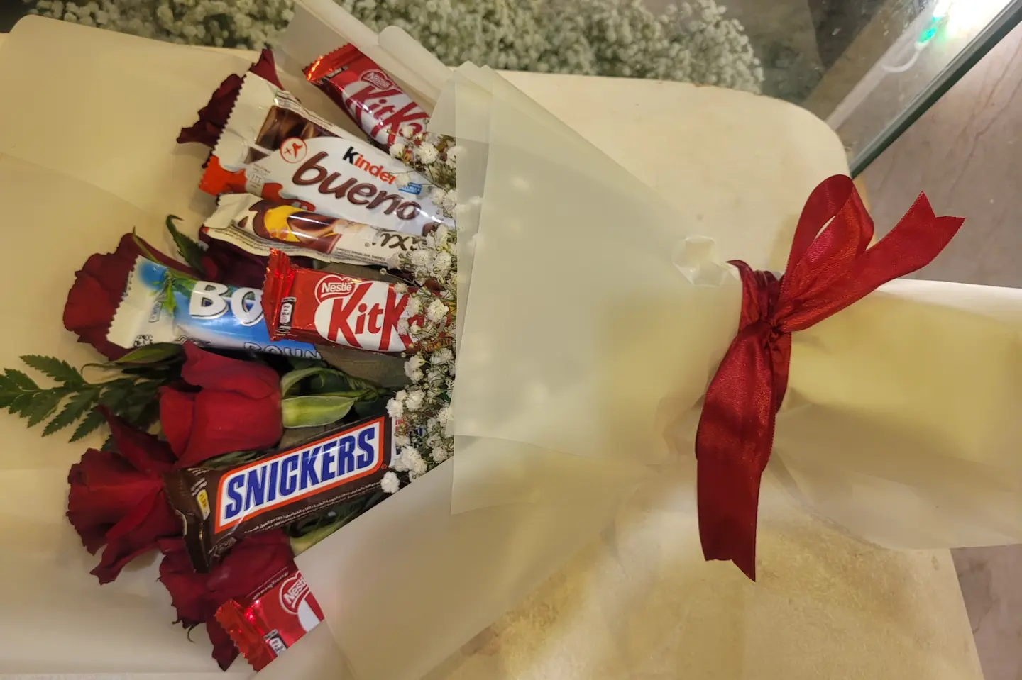 باقة شكولاتة اتش