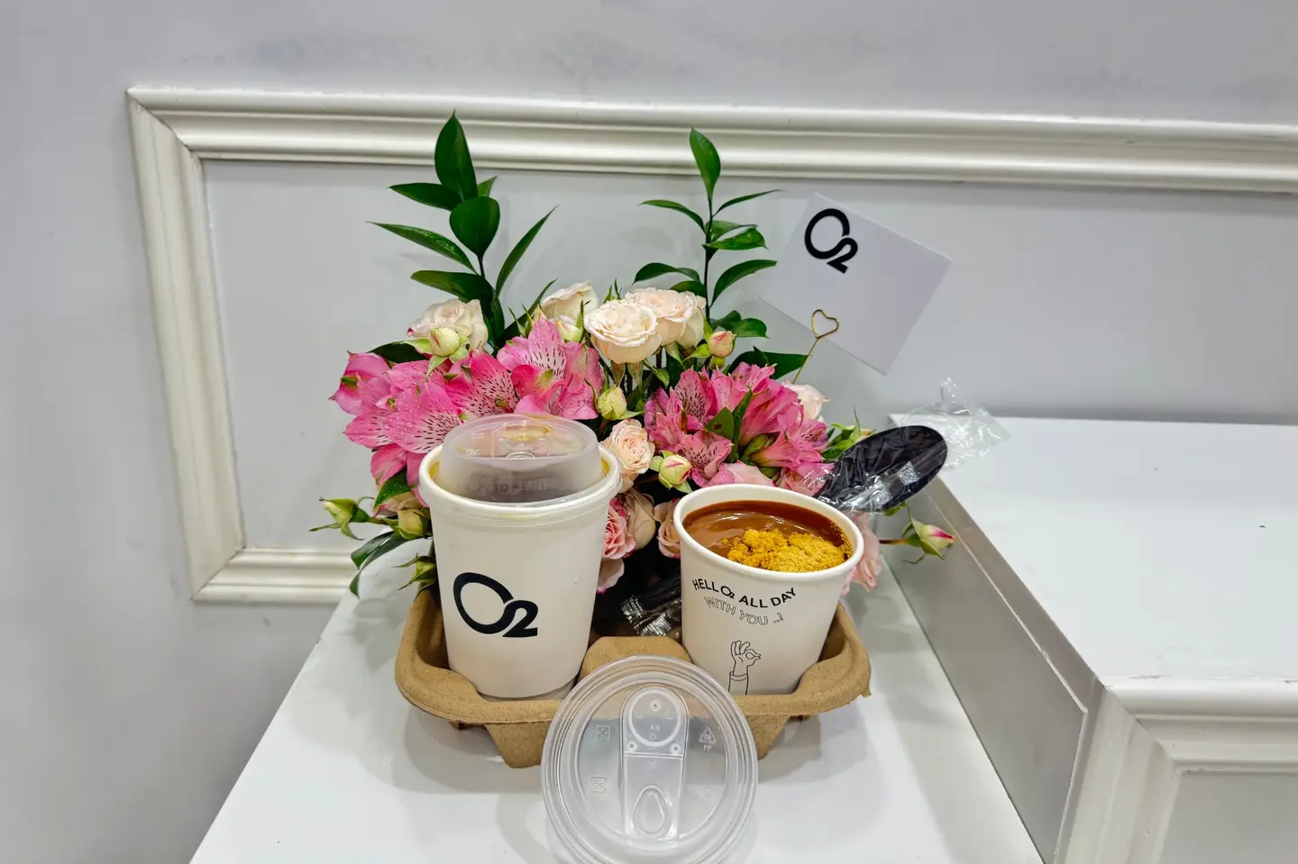 قهوة حديقة الزهور