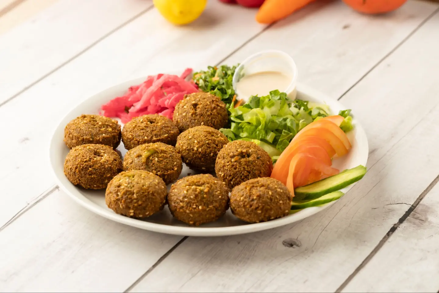صحن فلافل