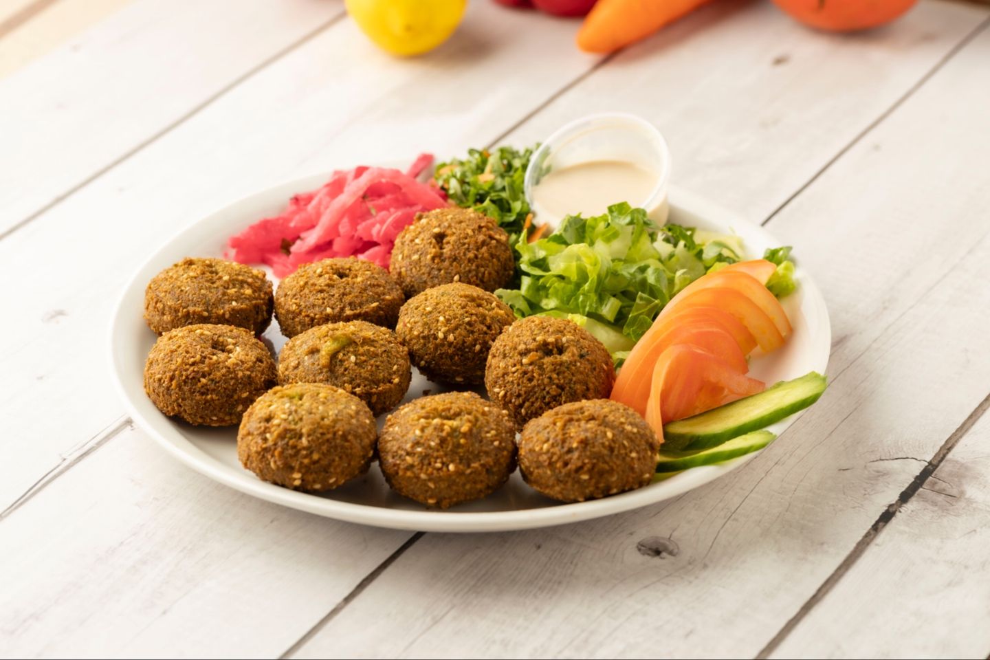 صحن فلافل