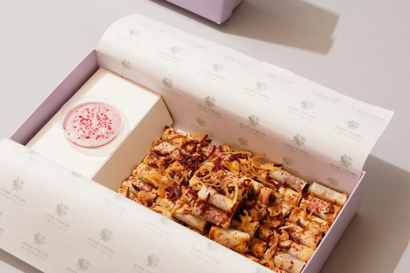 Mini Musakhan Chicken Rolls