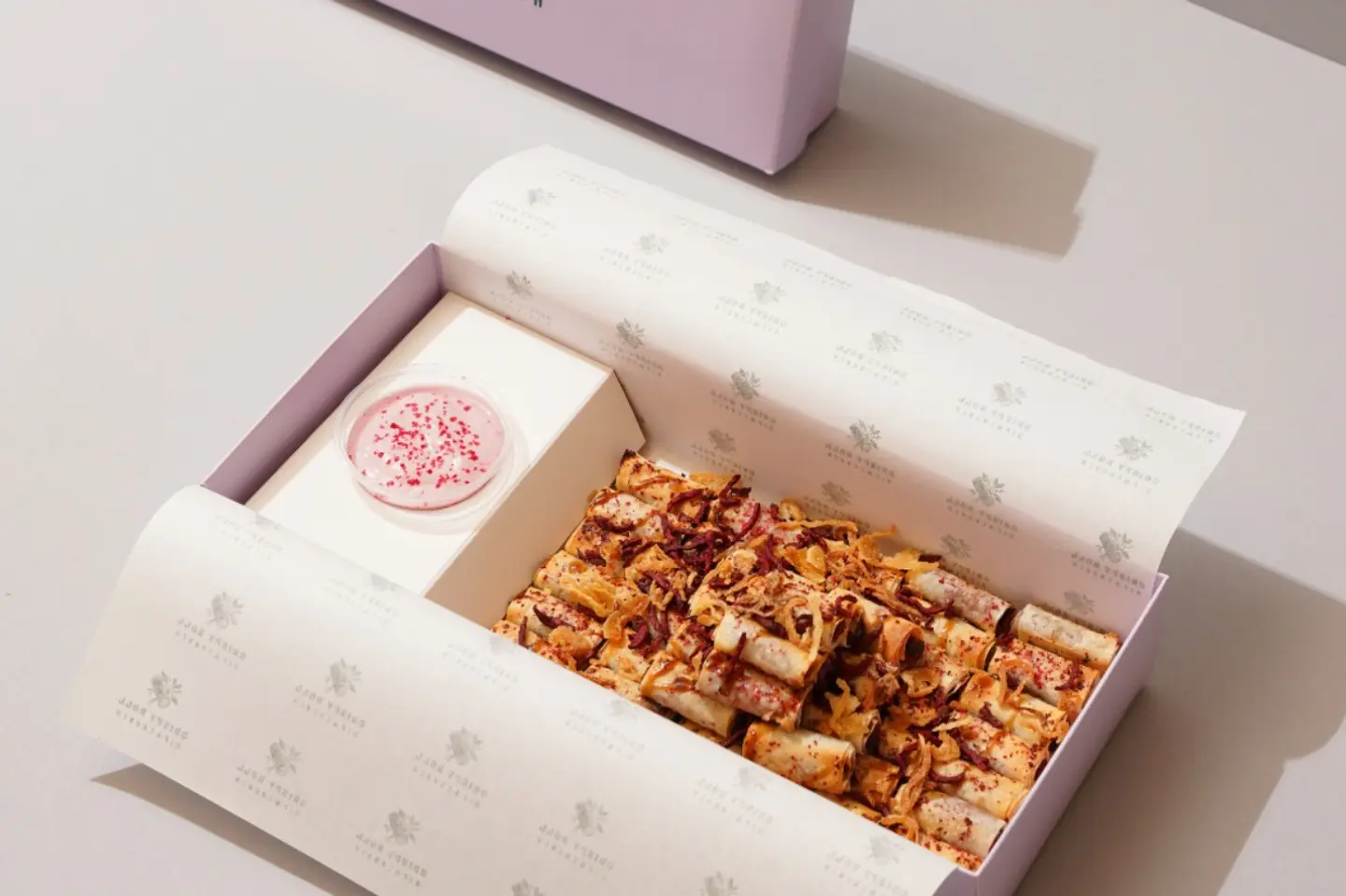 Mini Musakhan Eggplant Rolls