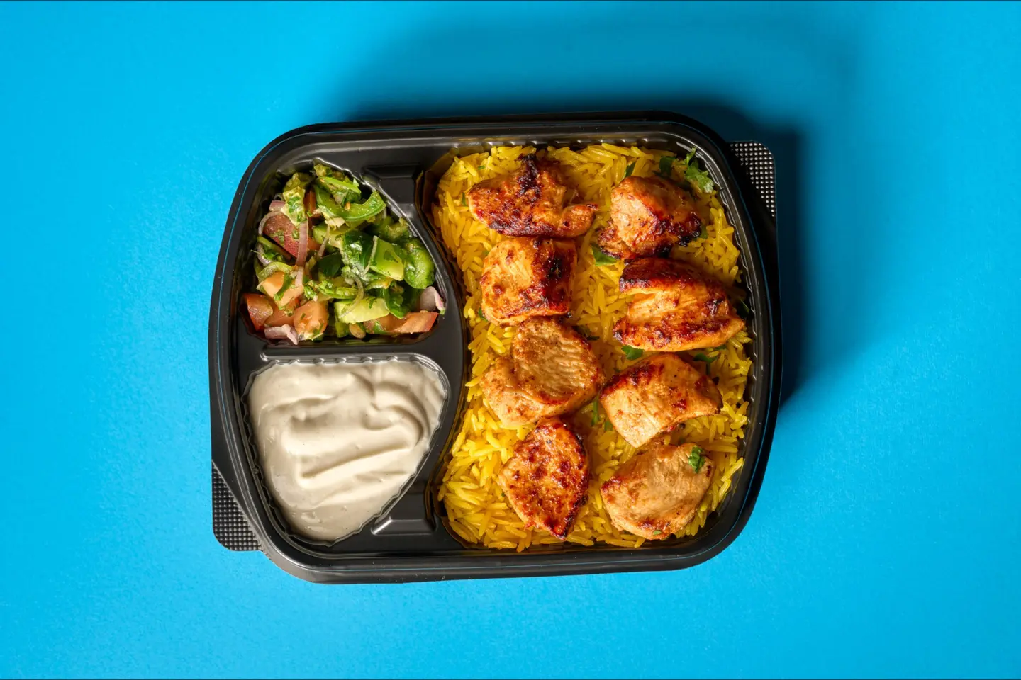 Shish Tawouk With Rice