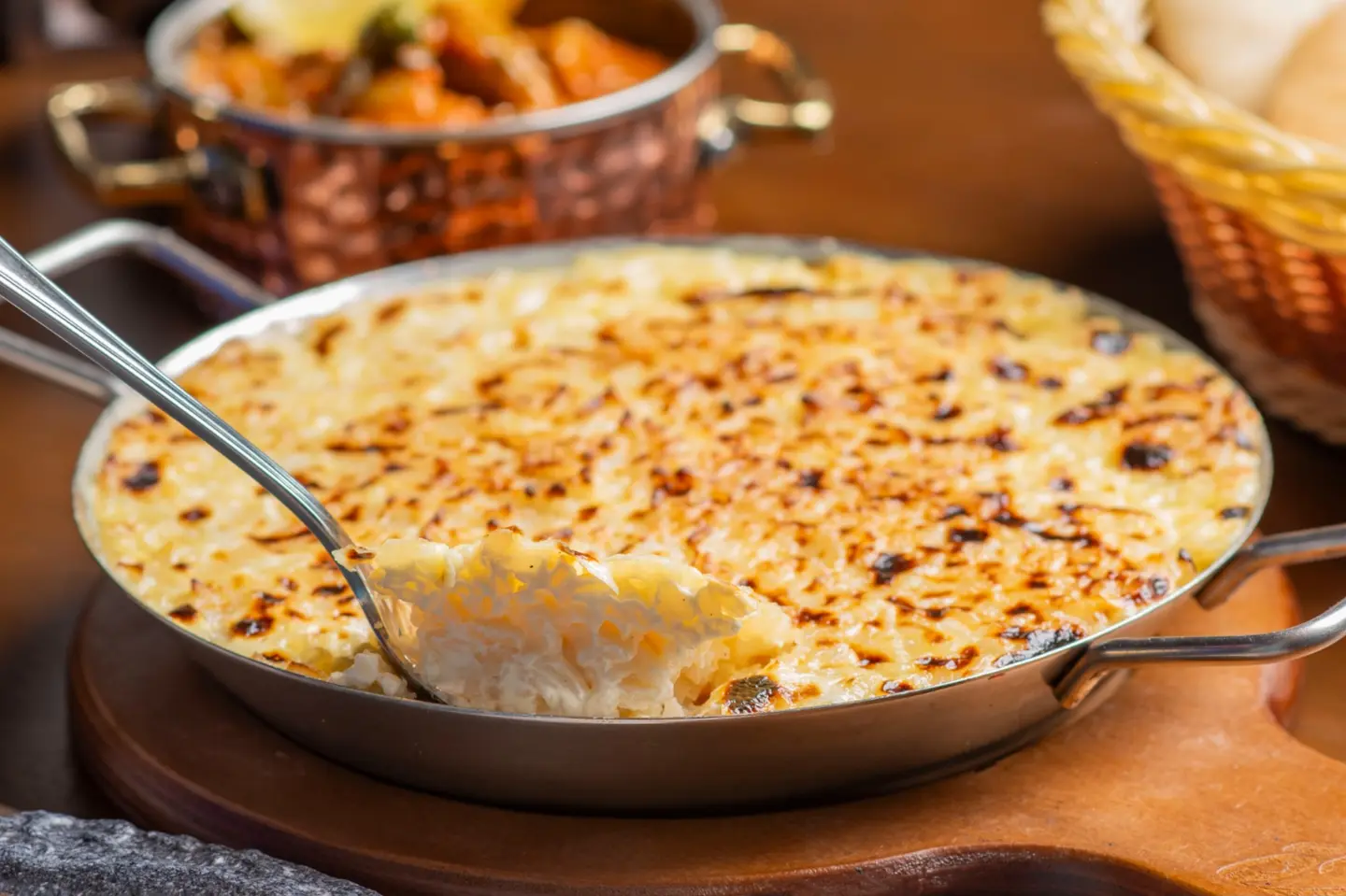 Baked Rice With Beef Pot