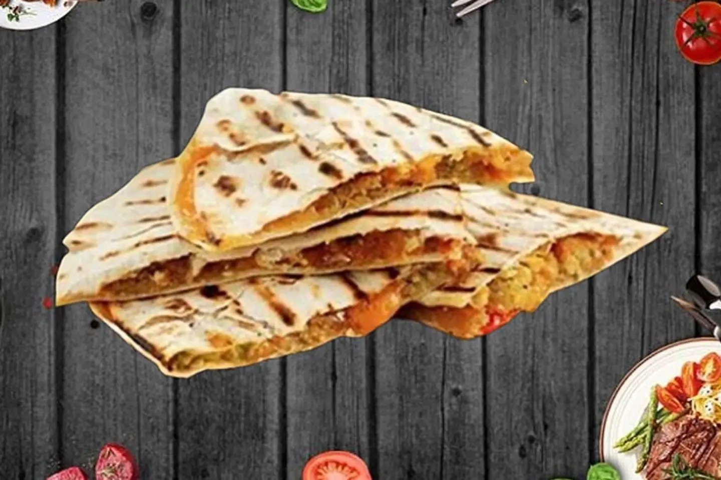 Falafel Quesadilla