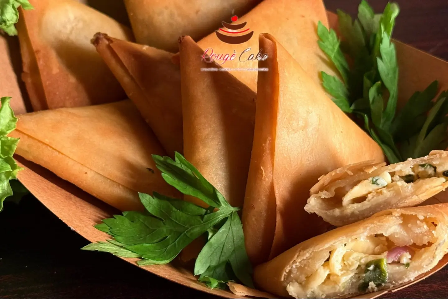 Yellow Cheese Samosa