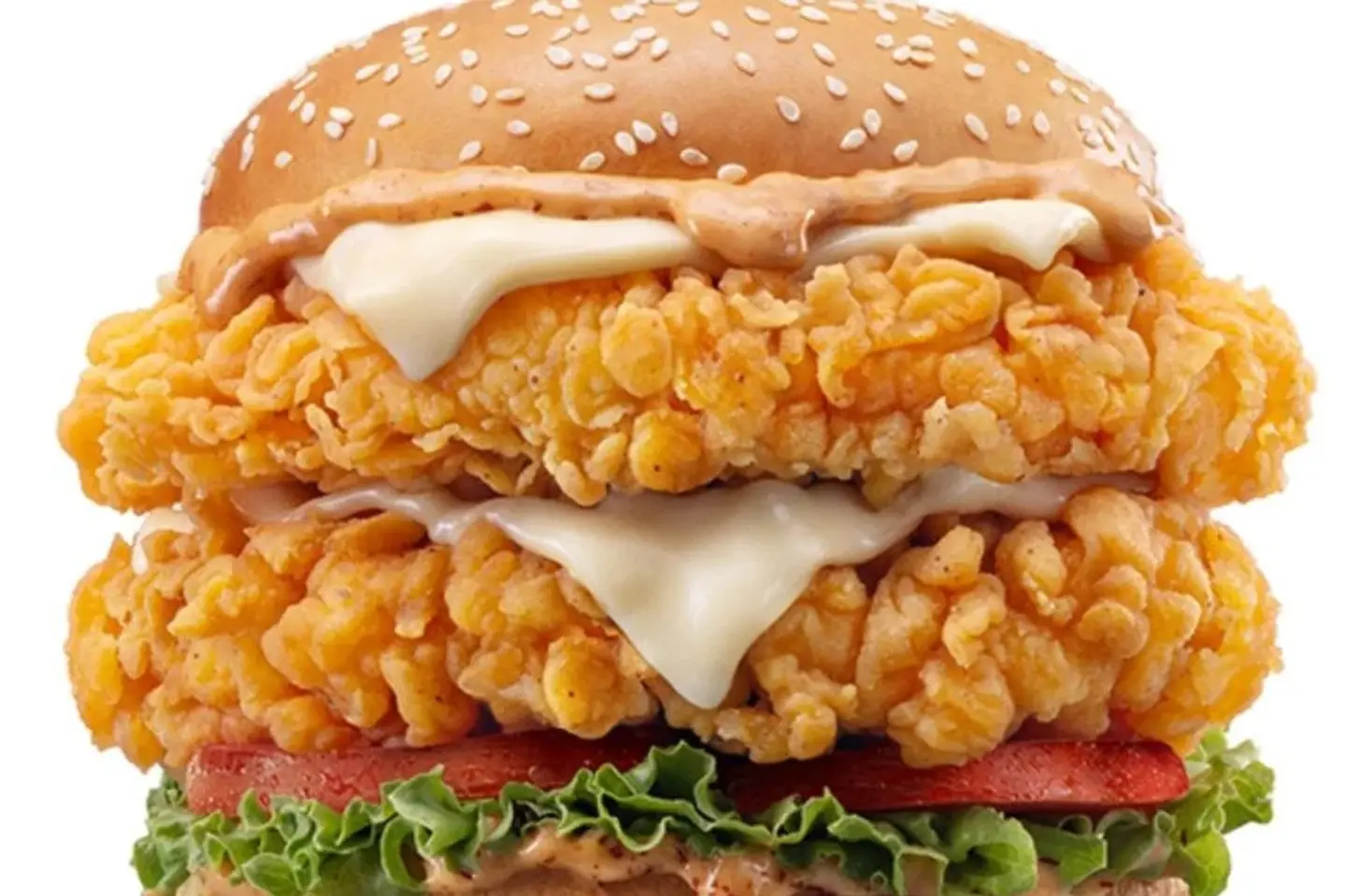 Double Chicken Burger
