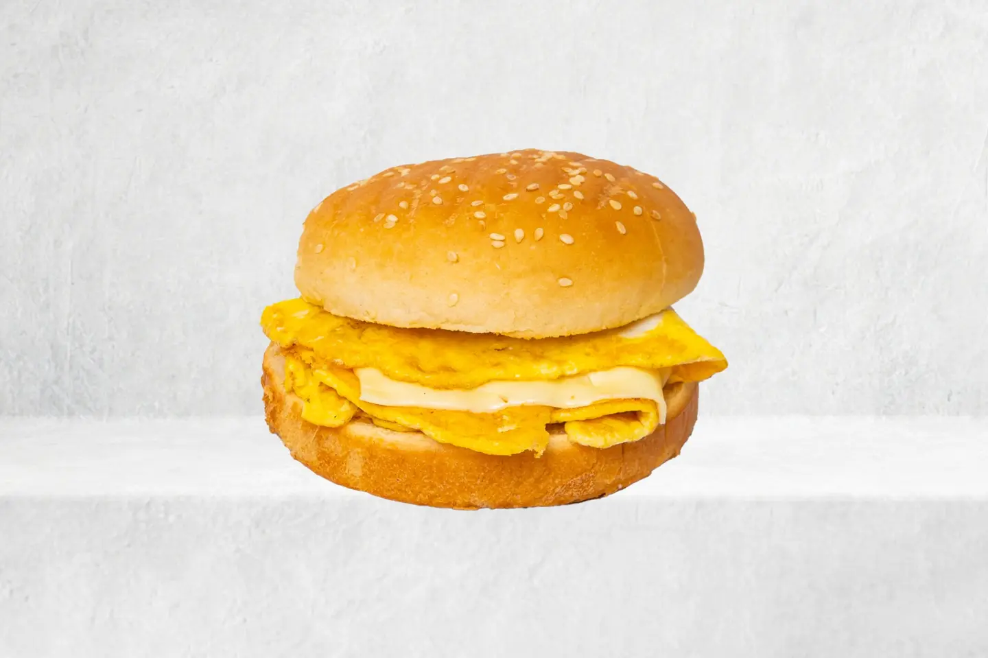 Double Eggs With Cheese