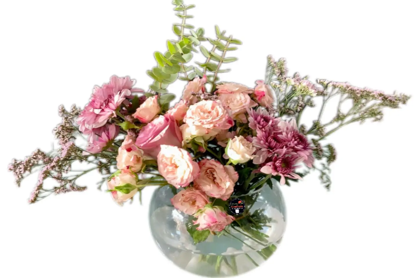 مزهرية على شكل وعاء