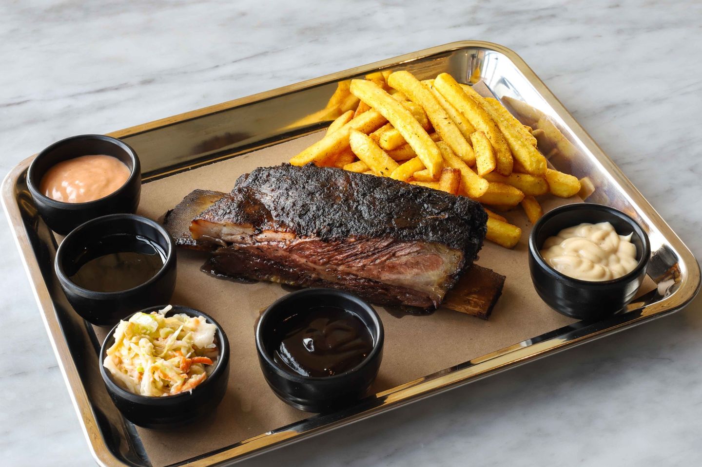Smoked Black Ungus Ribs