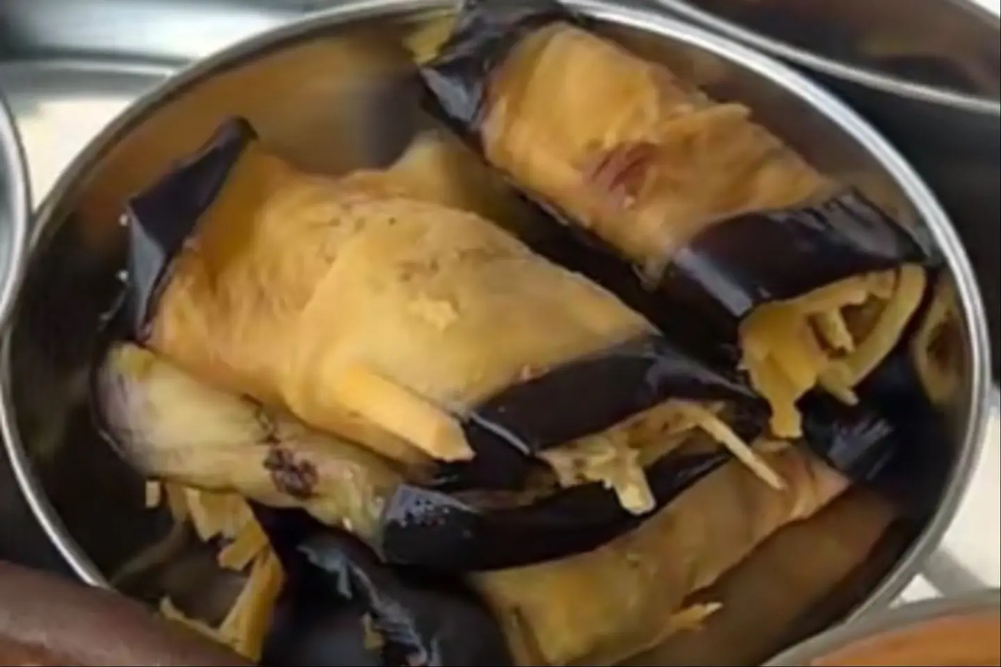 Eggplant Rolls With Cheese