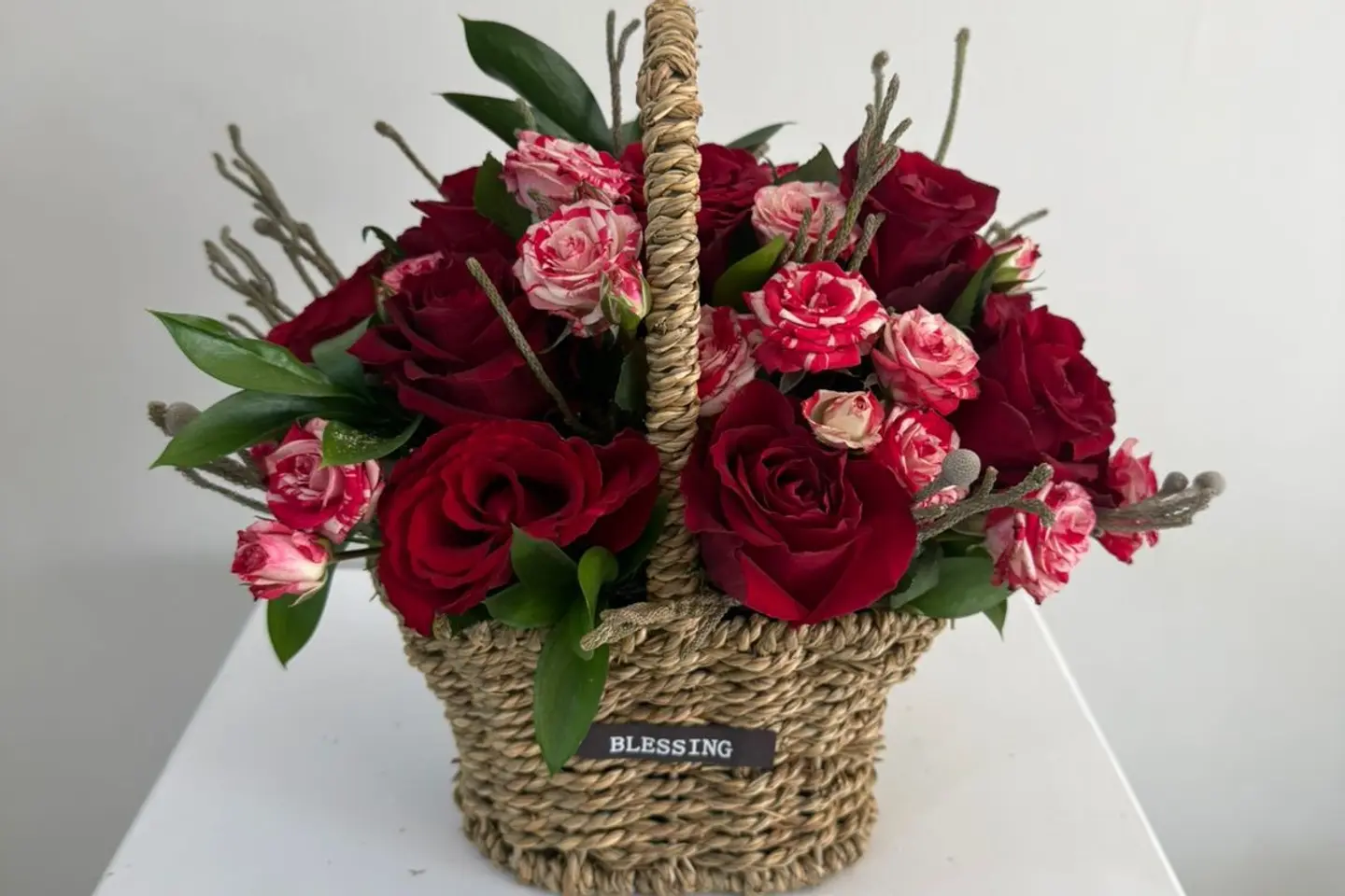Red Roses In A Vase