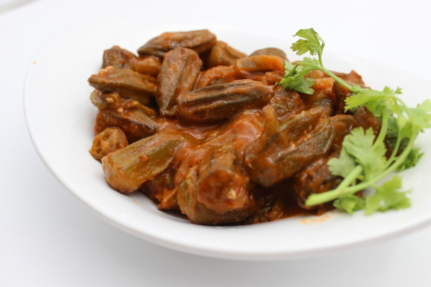 بامية بالدجاج