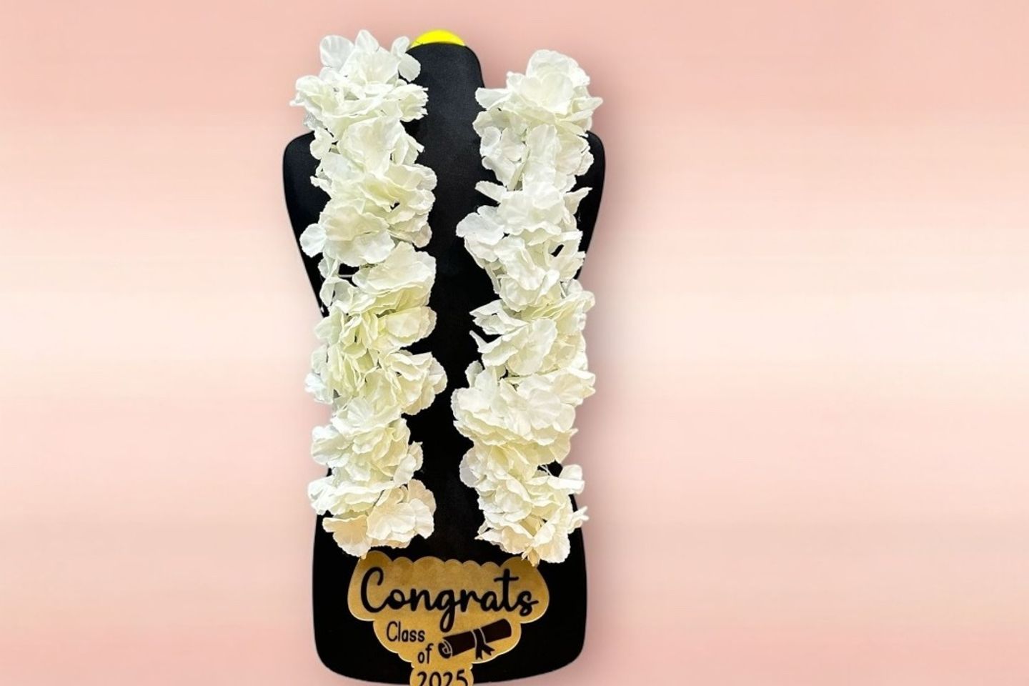 Graduation Necklace With Luxurious Artificial Flowers Hydrangea Sugar