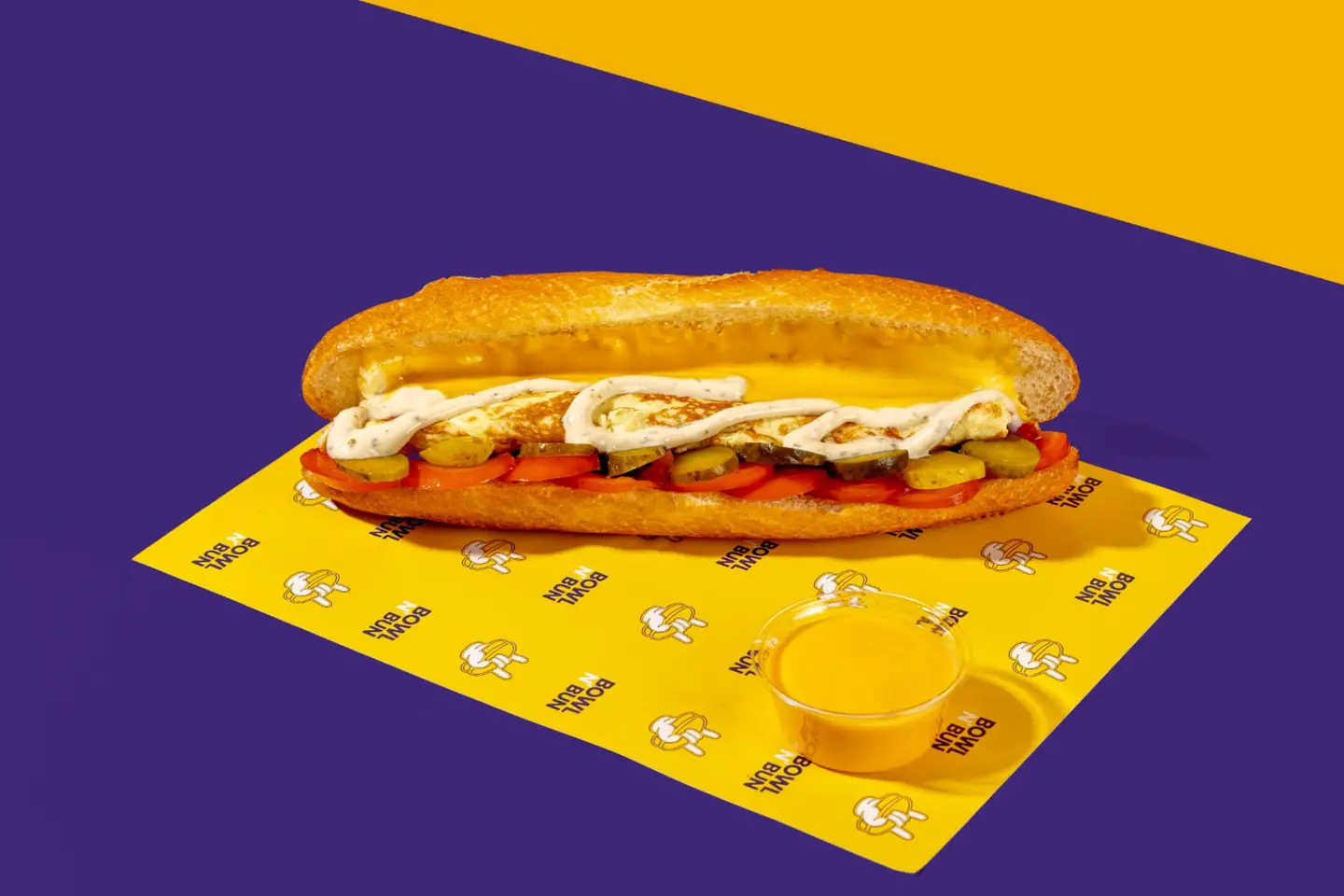 ساندوتش سكرامبل بيض